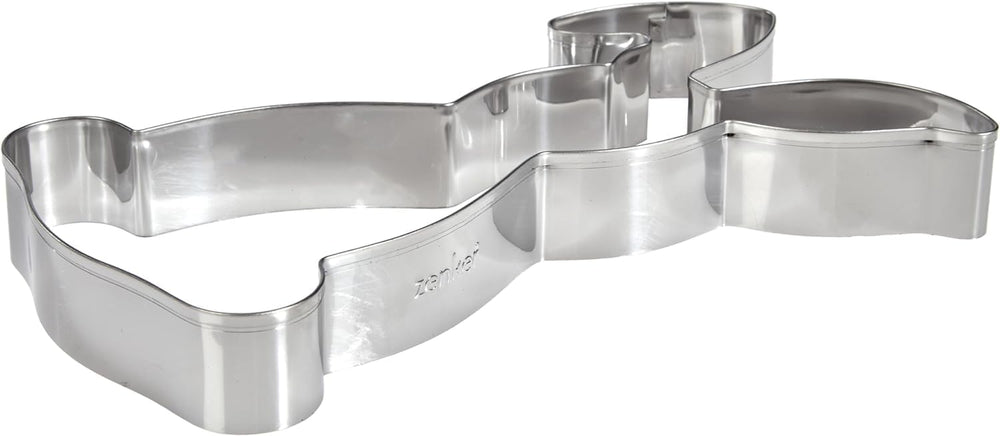 Zenker Cadre pour biscuits/biscuits oreilles de lapin pliées – Acier inoxydable 18/10 de qualité supérieure, passe au lave-vaisselle, parfait pour la pâtisserie de Pâques 196 x 111 x 26 mm