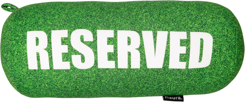 Oreiller de plage FISURA, dégradé de couleur, 29 x 12 cm, oreiller de relaxation, rose, oreiller de voyage original, oreiller de camping en polyester, oreillers de voyage Naty Shop non assemblés réservés