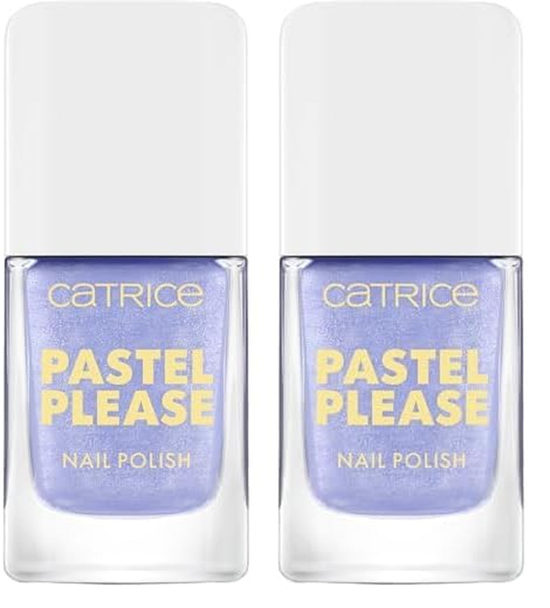 Catrice Pastel Please Vernis à ongles 040 Mint Breeze Vert clair Vernis à ongles pailleté profondément coloré hautement pigmenté Vegan 10,5 ml
