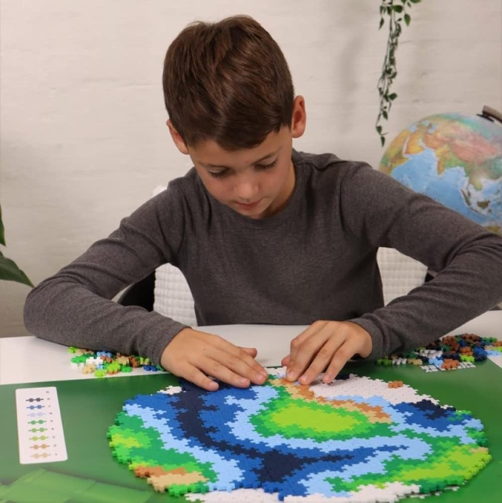 PLUS PLUS Earth Block Puzzle 800 pièce(s) Globe, Erde