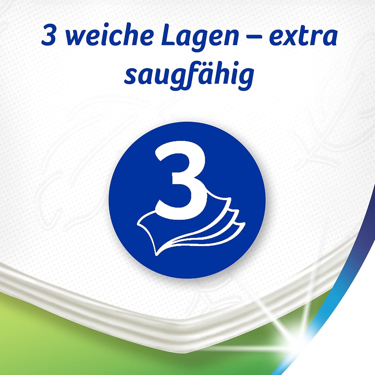 Zewa Proven - 48 rouleaux - Le premier papier toilette contenant de la paille - 3 couches