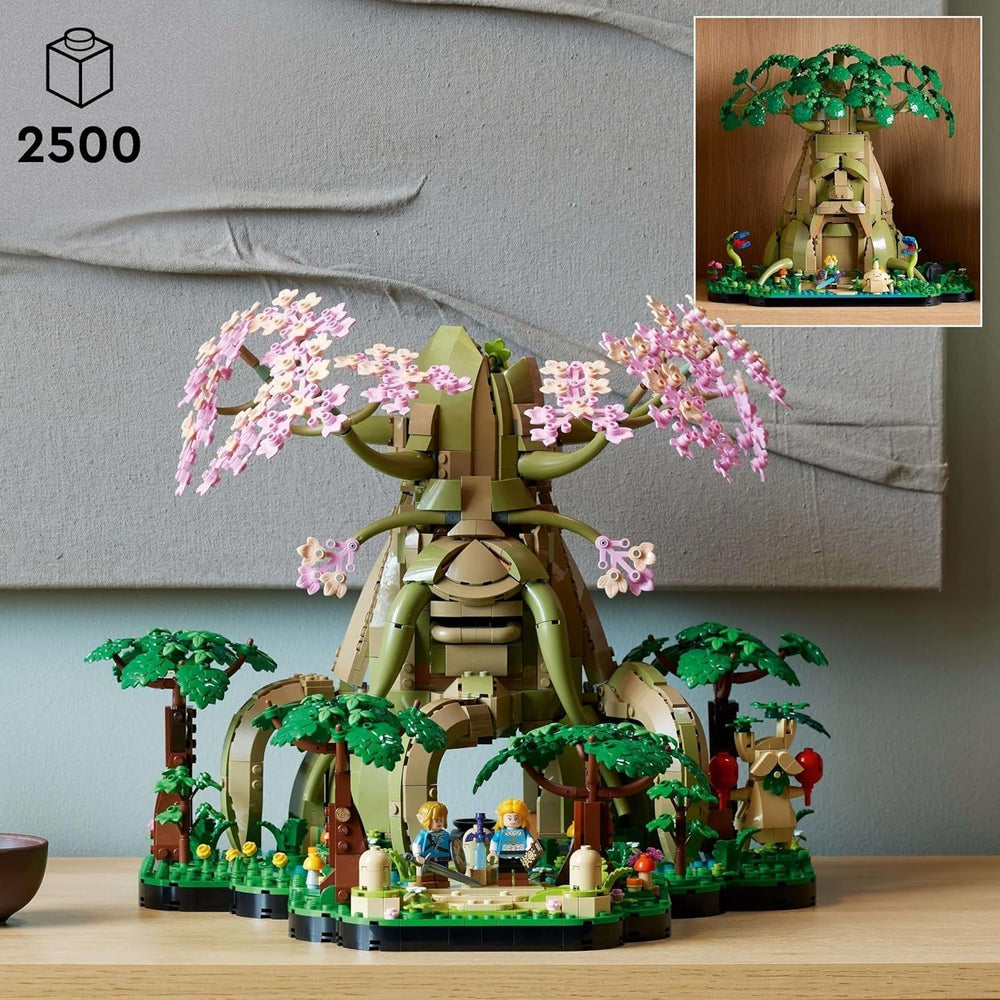 LEGO The Legend of Zelda Deku Tree 2-In-1 - pièce de collection avec princesse Zelda et 3 figurines Link - jeu de construction pour adultes et idée cadeau pour les fans de jeux vidéo - 77092 Jeux de construction Besuche den LEGO-Store