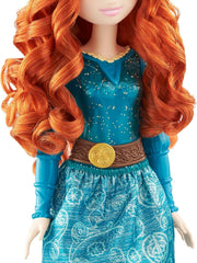 Mattel Disney Princess Toy Merida Poupée faite à la main avec vêtements et accessoires scintillants inspirés du film Disney et Pixar Kids Gift HLW13