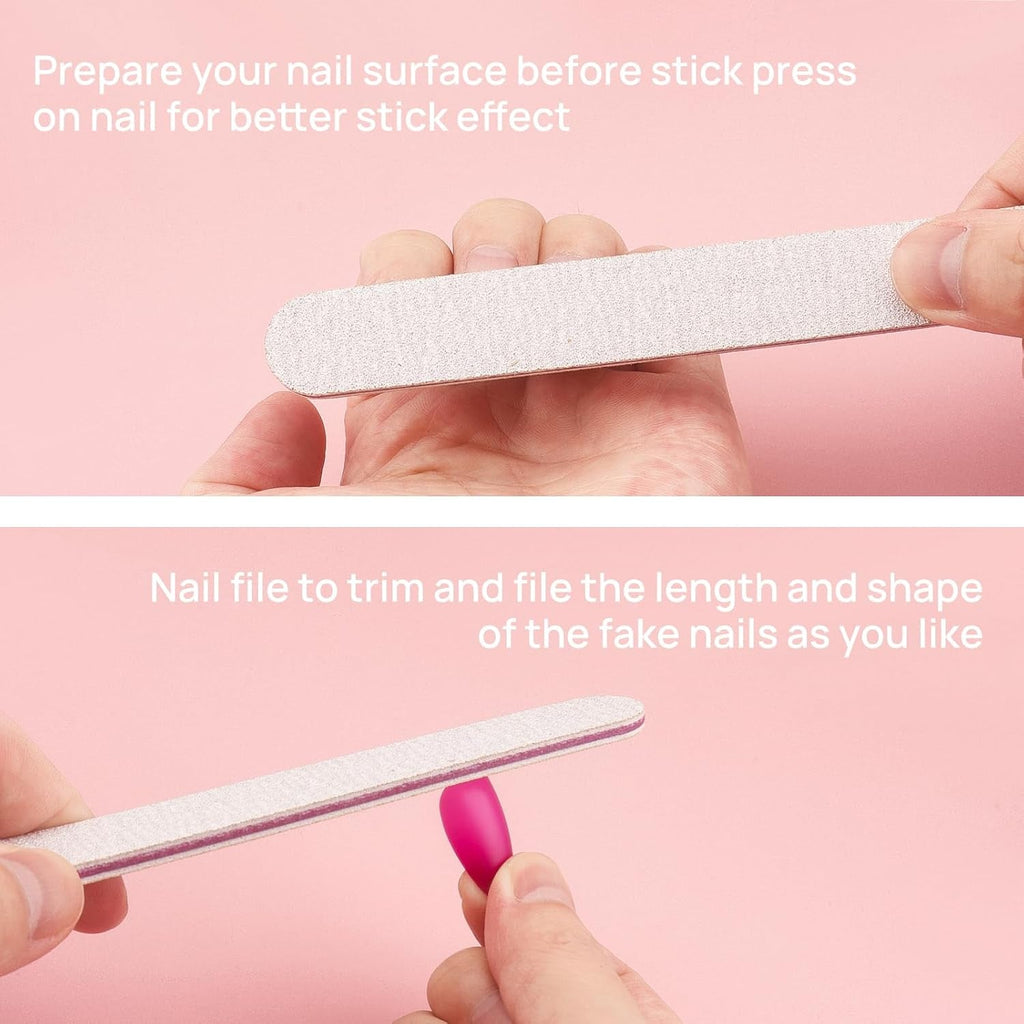 576 buc unghii migdale pentru lipire pe unghii scurte, colorate cu sclipici, set de unghii artificiale lucioase, unghii false cu pilă de unghii, unghii ovale, unghii artificiale pentru femei