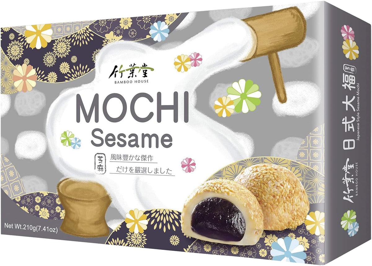 BAMBOO HOUSE Mochi, sésame, 210 g