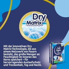 Safe Nights Boy, pantalon de nuit pour 8-16 ans (30-50 kg), 84 pièces