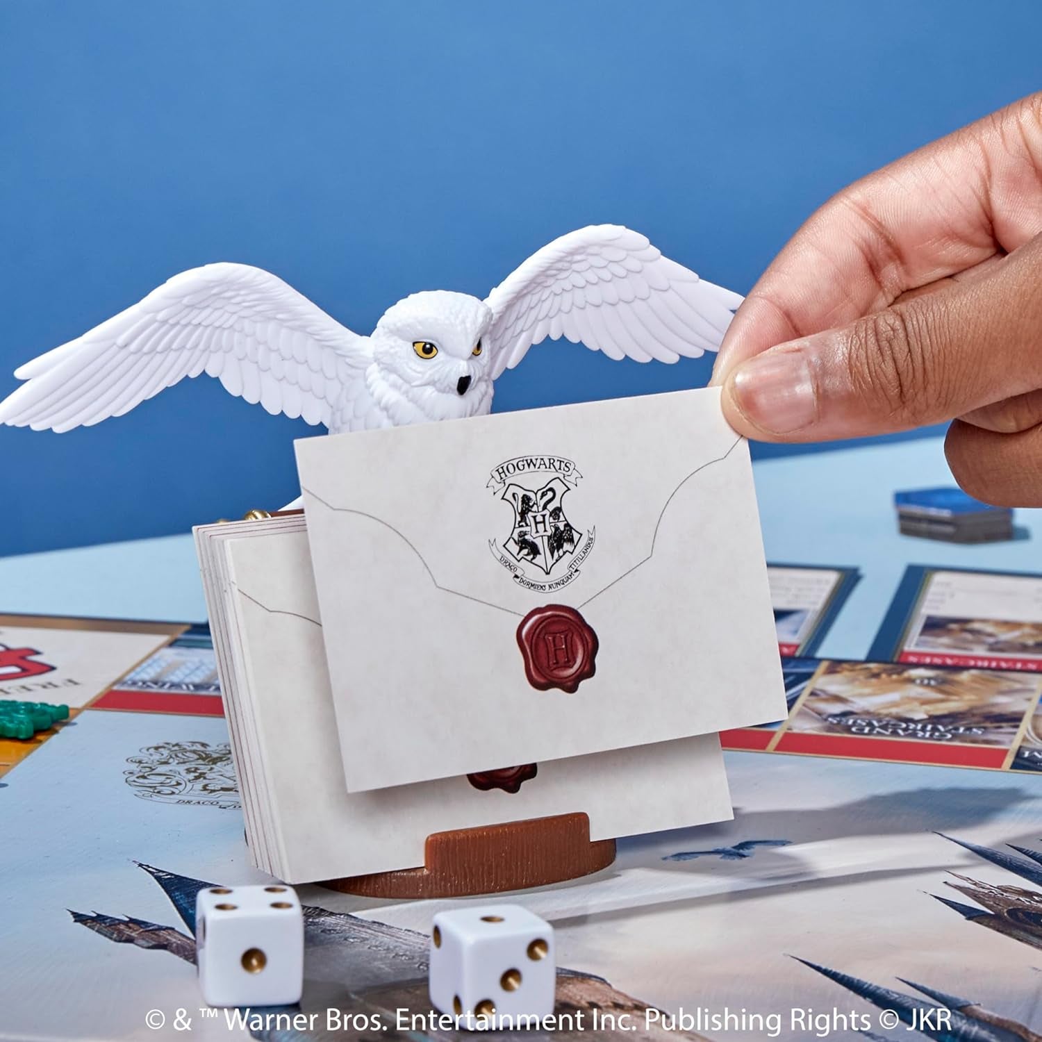 Jeu de société Monopoly édition Harry Potter, jeu familial pour 2 à 6 joueurs, à partir de 8 ans - Version allemande