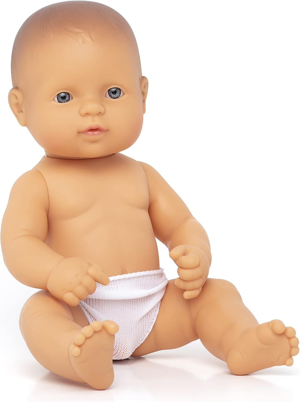 Miniland 31037 - Bébé Südamericanischer Junge Tüte - sans sous-vêtements, 32 cm