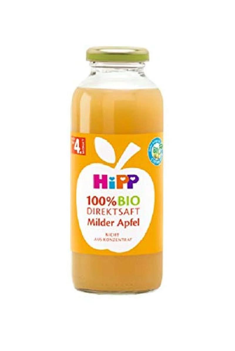 Jus Hipp 100% bio, multifruits à la carotte, pack de 6 (6 x 330 ml) Naty Shop 6 x 330 ml Pommes