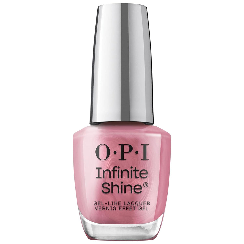 OPI Infinite Shine Pink Tones – Tehnologie gel pre-întărită fără lampă UV – Până la 11 zile de rezistență – Oja vegană de lungă durată – 15 ml