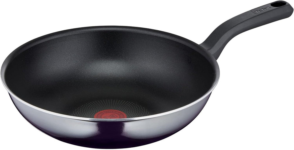 Tefal D52606 Resist, revêtement antiadhésif titane Casseroles et poêles Naty Shop 28 Cm/Wok