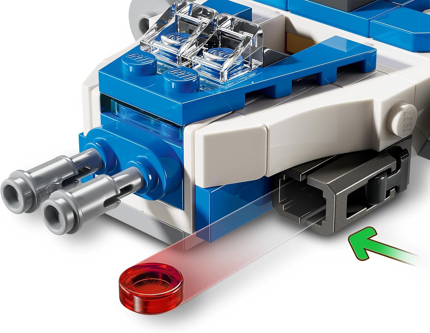 LEGO Star Wars Captain Rex Microfighter Y-Wing Briques de construction Vaisseau spatial à collectionner Idée cadeau pour garçons et filles à partir de 6 ans 75391 Jeux de construction Besuche den LEGO-Store