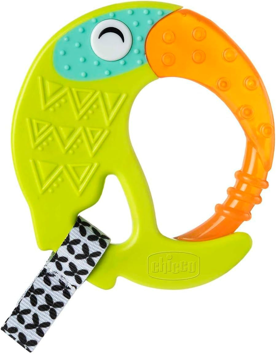 CHICCO - Anneau de dentition rigolo et rafraîchissant 6 mois +