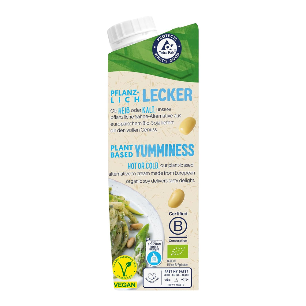 Alpro Bio Cooking Soya – Crème de Koch Vegan Bio – 15 x 250 ml