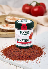 Fuchs Gewürze - Tomaten Flocken - Gewürz für Ofenfeta ou tomatigen Geschmack in Saucen - Ingrédients naturels - 40 g en dose variable, recyclable
