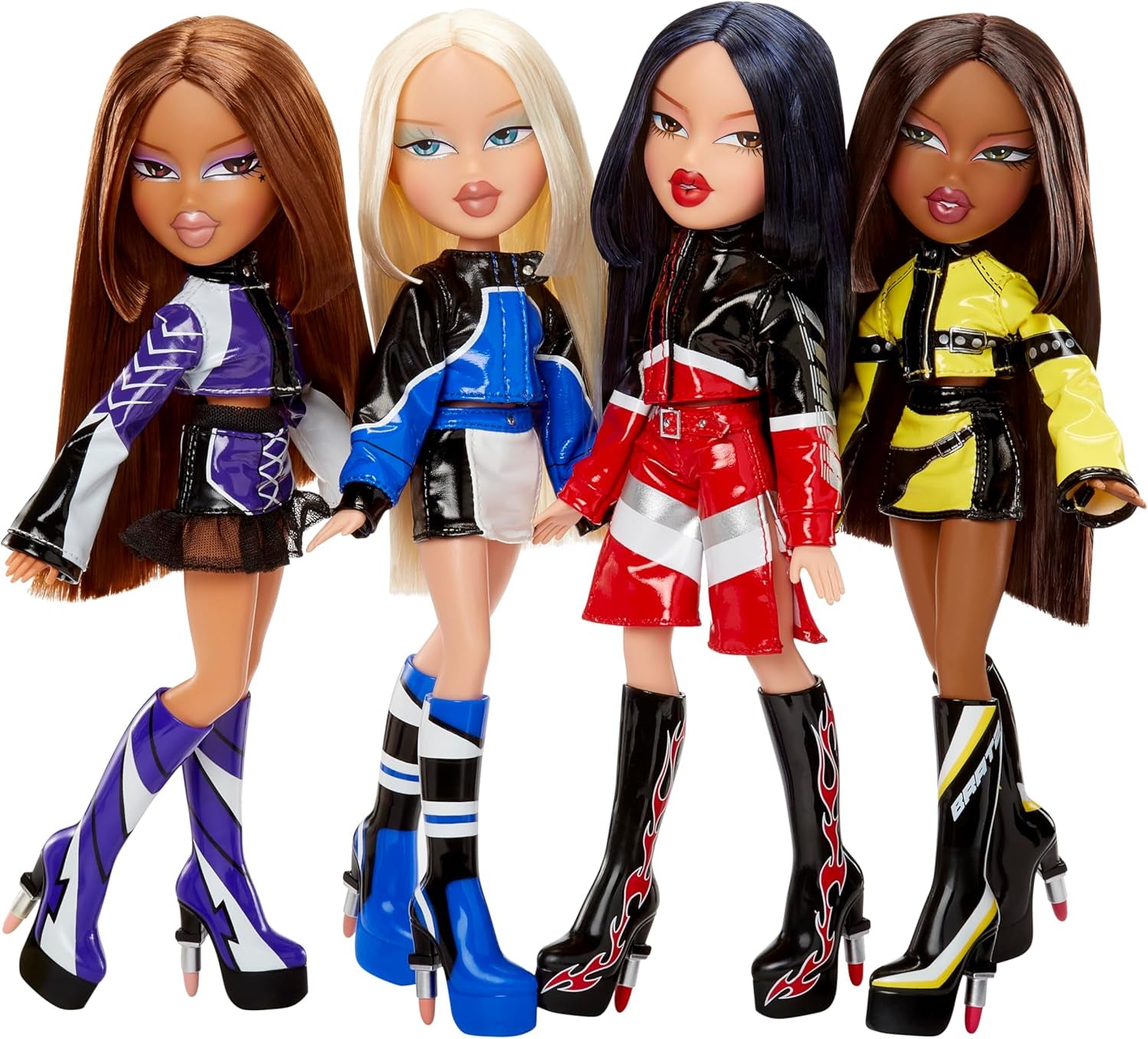 Bratz Scorchin' Cloe - Comprend 1 poupée mannequin avec tenue et accessoires, poupées inspirées du sport automobile, jouet mignon pour filles