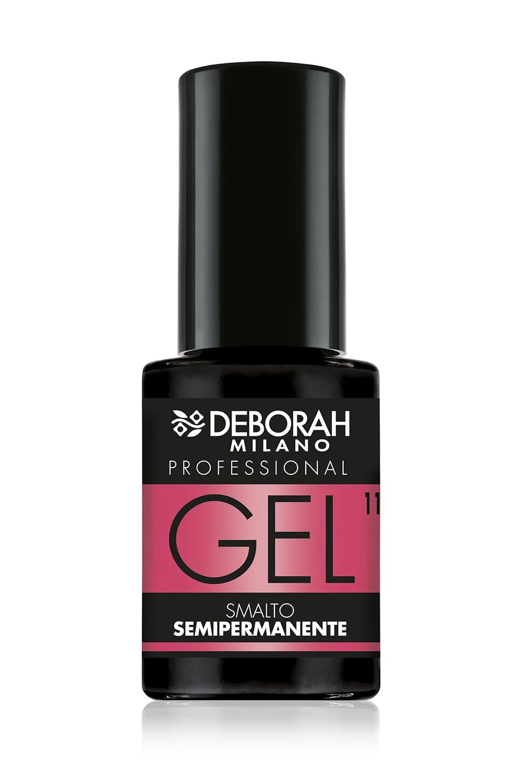 Vernis à ongles semi-permanent Milano Professional, no. 21 Bourgogne, effet volumateur, longue durée, pour des ongles intenses et brillants, 4,5 ml