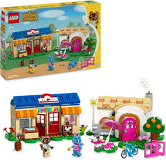 Ensemble LEGO Animal Crossing Nook's Shop et Sophie's House, jouet créatif pour enfants avec 2 mini figurines de la série de jeux vidéo, cadeau pour filles et garçons à partir de 7 ans 77050 Jeux de construction Besuche den LEGO-Store Single