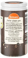 Ostmann Gewürze - Pfeffer schwarz ganz | 40 g dans Der Streudose