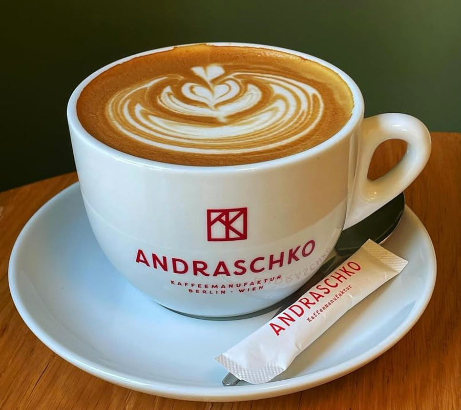 Mélange d'espresso Grand Cru - 100% Arabica du Brésil, d'Inde et de Tanzanie - fruchtig & complexe avec Earl Grey, Traube & vert Apfel - ganze Bohnen - 1kg - frisch geröstet à Berlin