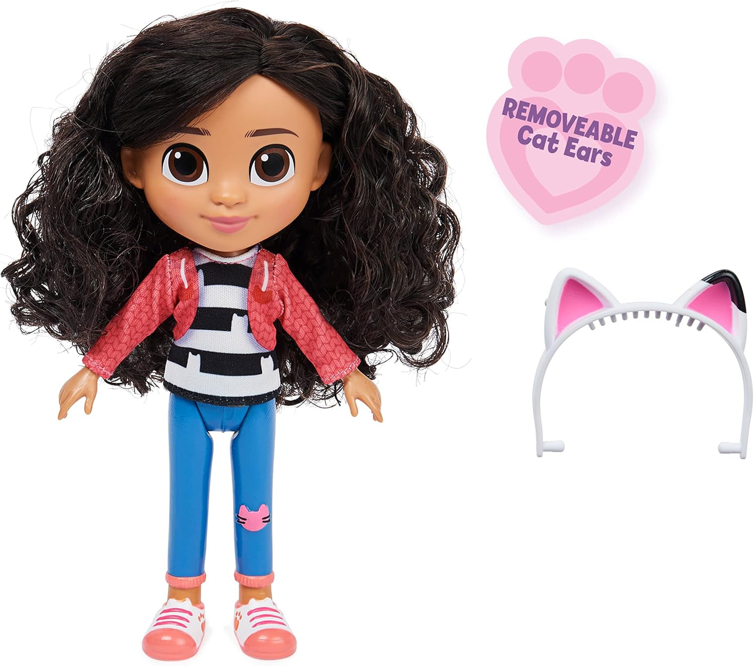 Gabby's Dollhouse, poupée Gabby Girl de 20 cm de haut, adaptée aux enfants à partir de 3 ans Naty Shop Dolls