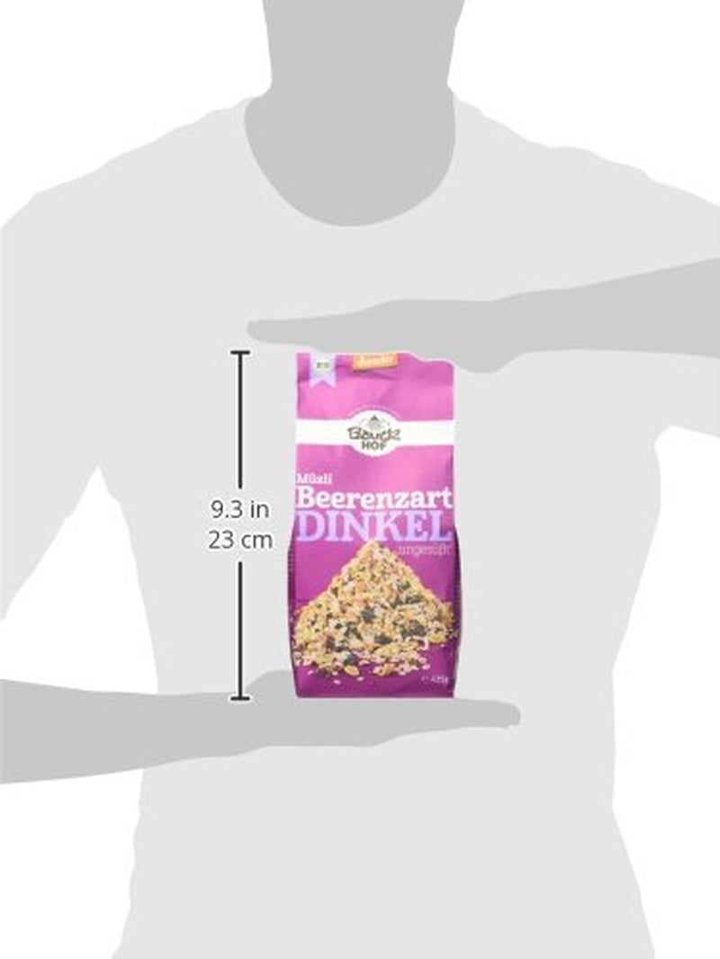 Muesli aromatisé aux baies d'épeautre Hof, non sucré, 425 g