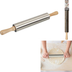 ROULEAU EN ACIER INOXYDABLE. H.42 P.5 CM