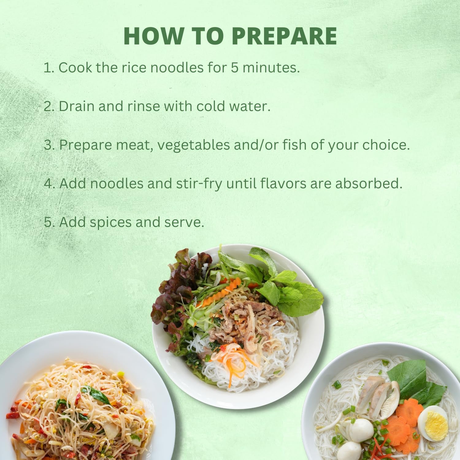 BAMBOU TREE - Vermicelles de riz frais - 1 x 400g