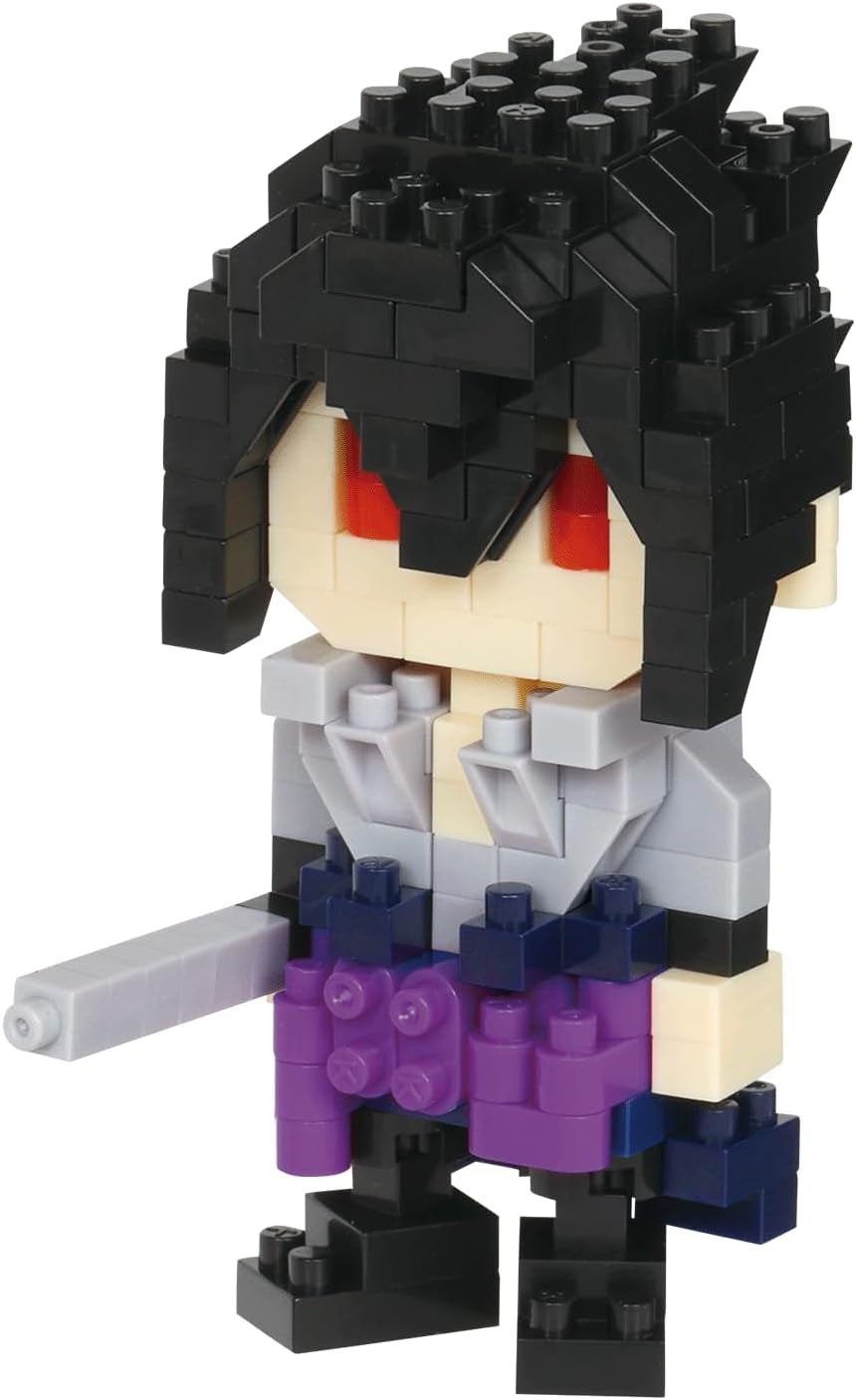 Bandai - Nanoblock - Kakashi Hatake - Mini-Bausteinfigur - Jeu de construction - Bausatz für Manga-Pixel-Figur - NBCC137