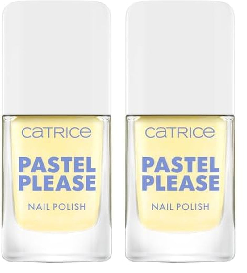 Catrice Pastel Please Vernis à ongles 040 Mint Breeze Vert clair Vernis à ongles pailleté profondément coloré hautement pigmenté Vegan 10,5 ml