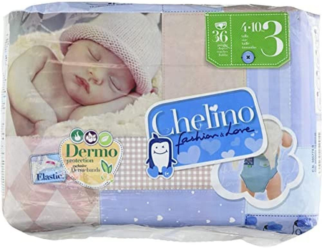 Couches Indas Fashion & Love XL, taille 6 (17-28 kg), 27 pièces