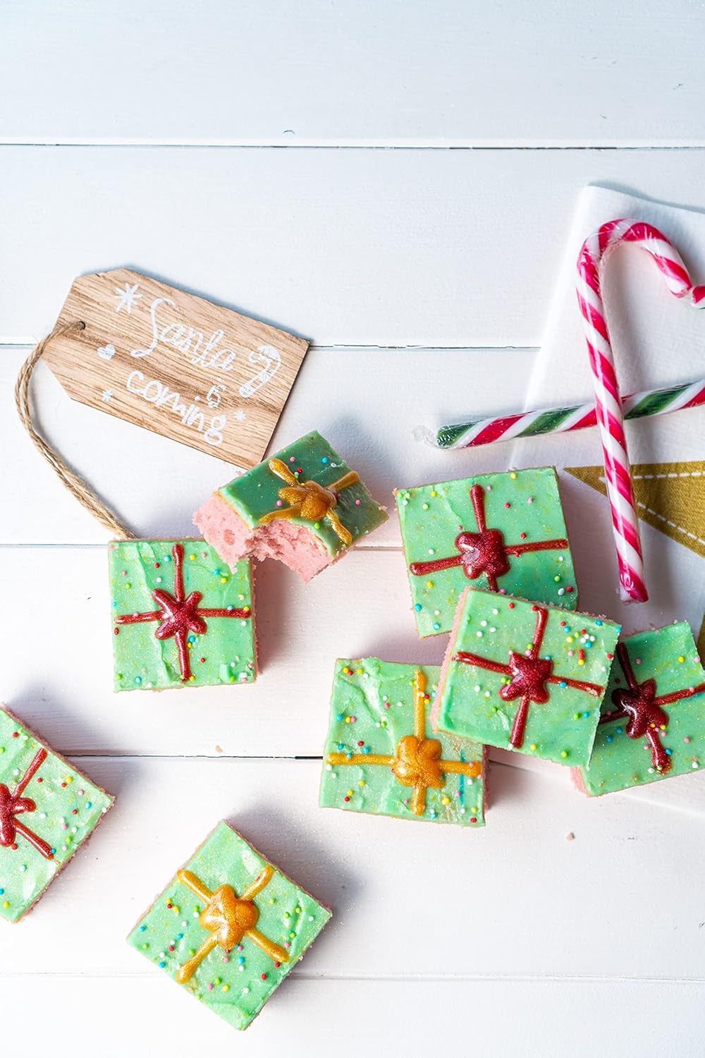 RUF Zucker-Schrift, 4 Tuben Dekor-Schrift in Türkis, Pink, Orange & Blau, Zur Beschriftung Von Glasur, Zuckerguss Und Fondant, Tortendeko Für Weihnachtsplätzchen, 4 X 25G Glazes and Decor Naty Shop