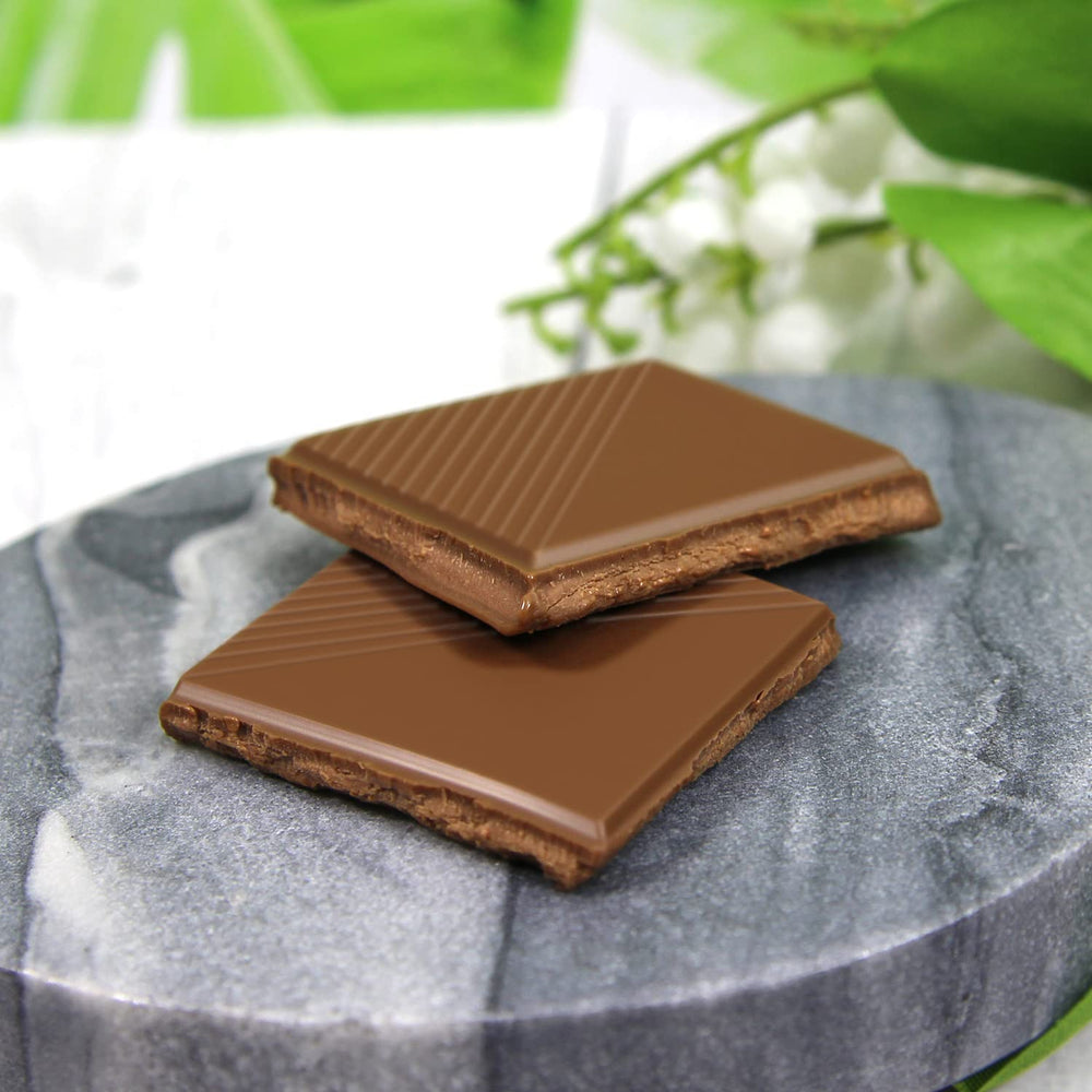 Chocolat au nougat, sans sucre ajouté, sans gluten, 100g et chocolat aux noisettes, sans sucre ajouté, sans gluten, 85g