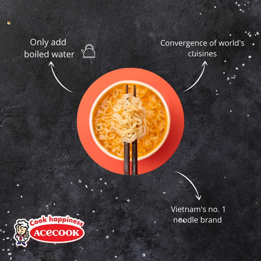 ACECOOK - Nouilles de riz instantanées OR Nam Vang - Multipack (24 x 71g)