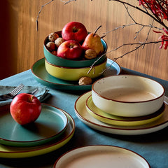 Ardenne, Ensemble de 18 pièces pour 6 personnes, Porzellan, multicolore