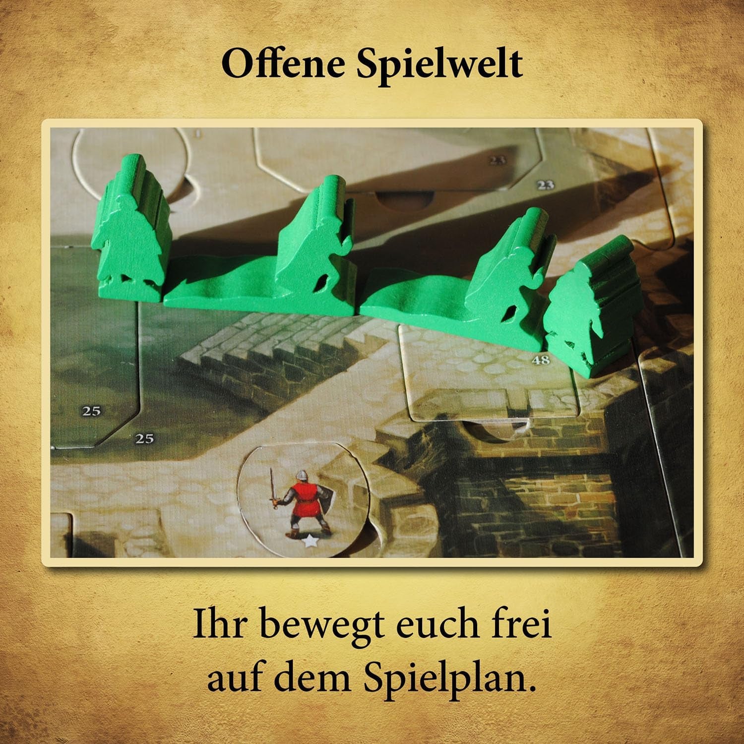 KOSMOS 680565 Les Aventures de Robin des Bois, nominé pour le jeu de l'année 2021, jeu d'aventure coopératif pour toute la famille, jeu de société pour 2 à 4 joueurs à partir de 10 ans