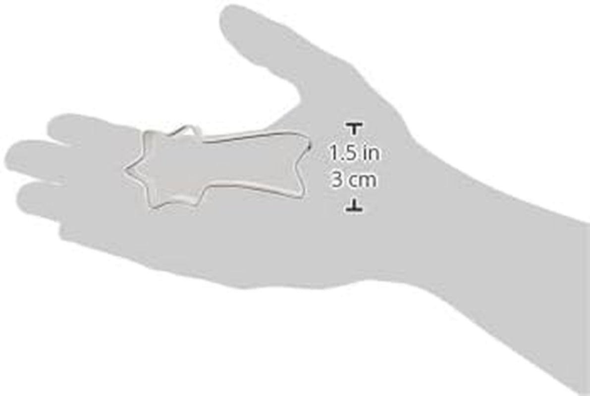 Zenker Emporte-pièce étoile filante, emporte-pièce de Noël, emporte-pièce fondant, emporte-pièce de haute qualité, ustensile de cuisine en acier inoxydable, couleur : argent