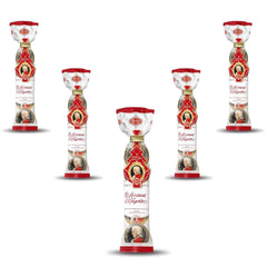 Boules Reber Mozart - 5 sachets de 5 bonbons dans l'édition de Noël - Authentiques boules Reber Mozart, à base de chocolat noir, pâte d'amande et nougat