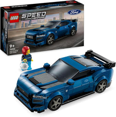 LEGO Speed Champions Ford Mustang Dark Horse Figurines de voiture de sport Jouet de voiture pour enfants à construire, jouer et exposer, cadeau pour garçons, filles et fans de voitures à partir de 9 ans 76920 Ensembles de construction Besuche den LEGO-Store Singur