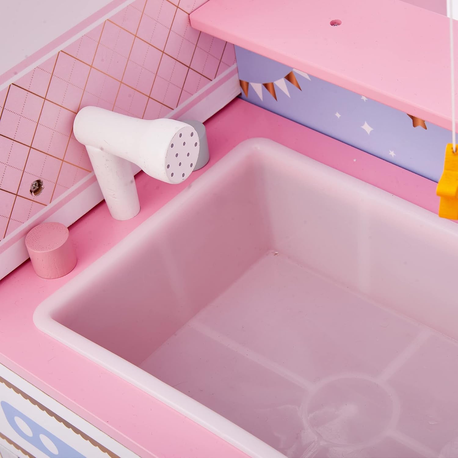 Olivia's Little World Teamson Kids Poupées en bois, 45 cm, double face, pour enfants TD-11460W