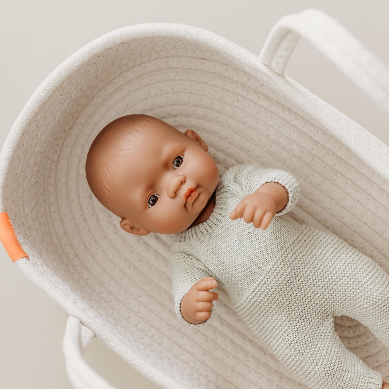 Miniland 31037 - Bébé Südamericanischer Junge Tüte - sans sous-vêtements, 32 cm