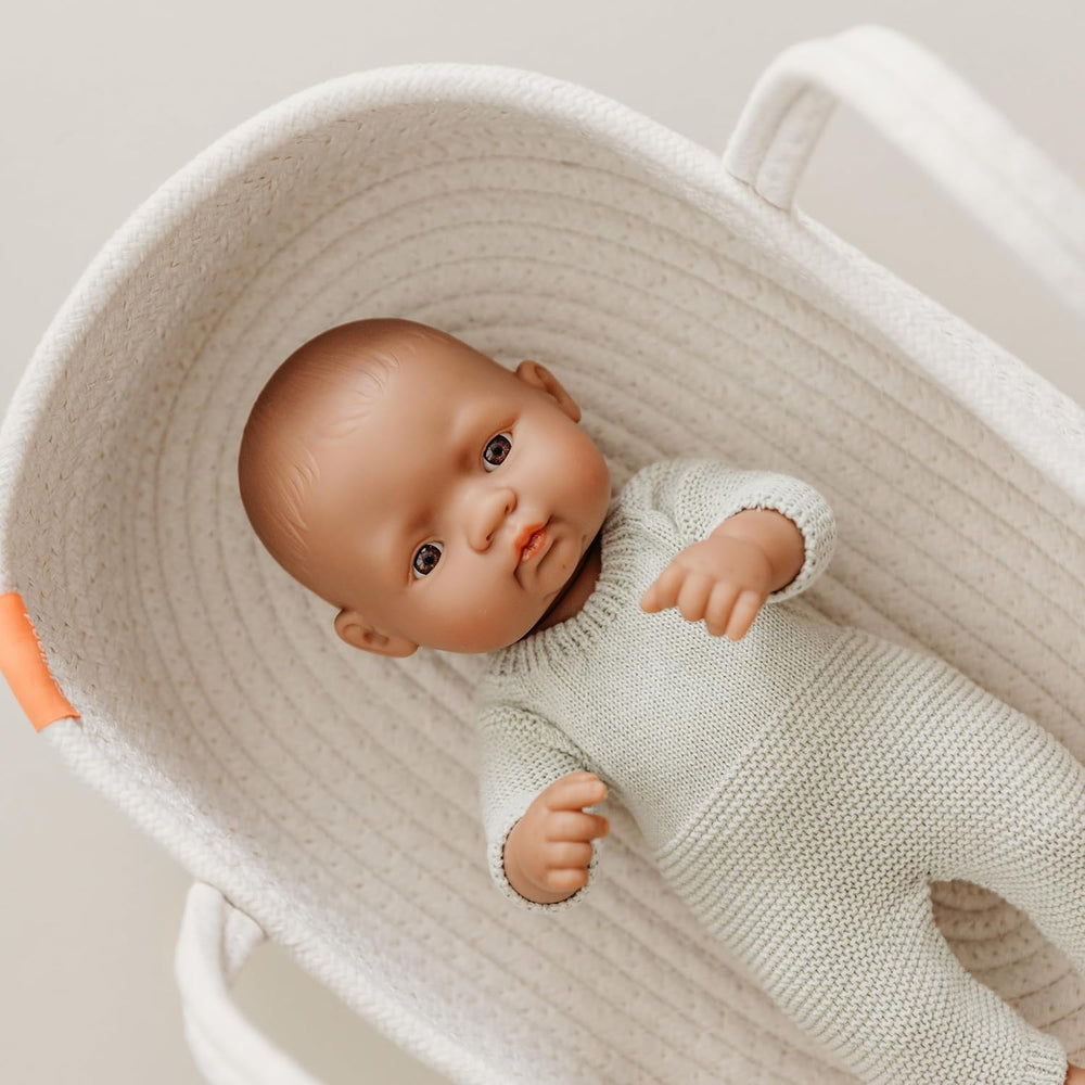 Miniland 31037 - Bébé Südamericanischer Junge Tüte - sans sous-vêtements, 32 cm