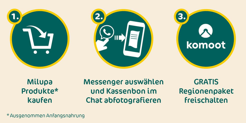 Milupa Milk Porridge Fruits Complets - Porridge pour enfants sans huile de palme, dès 6 mois - 4 X 400 G (pack de 2) Mère et Enfant Naty Shop