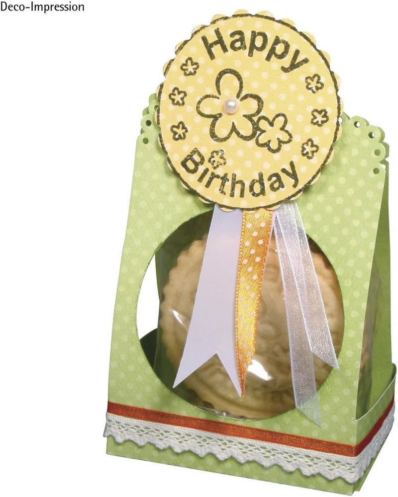 Rayher 28858000 Jeu de tampons à biscuits, 8 pièces, boîte 1 jeu