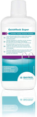 BAYROL Quickflock Super 1 L - Floculant liquide pour filtres à sable de piscine - Effet clarifiant très rapide pour eau trouble de piscine - Purificateur d'eau de piscine - Nettoyant clarificateur de piscine