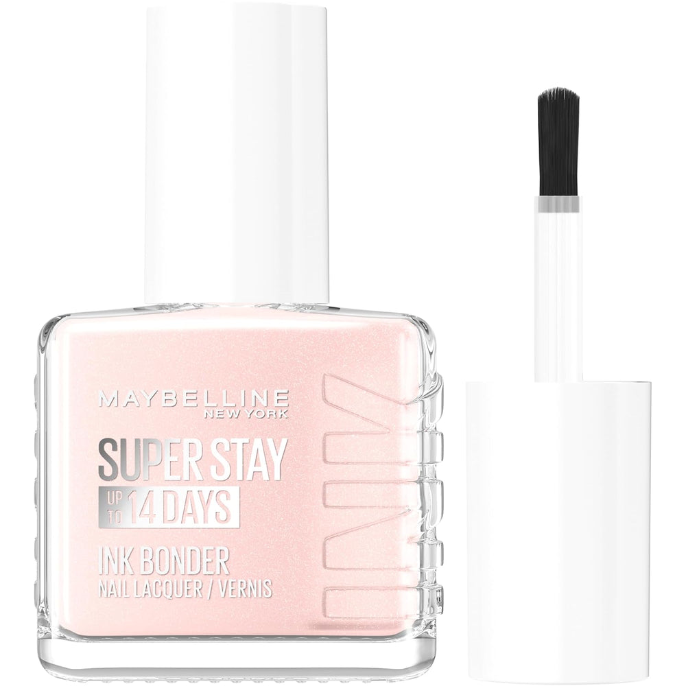Maybelline New York Super Stay Ink Bonder 078 Porcelaine - vernis à ongles longue durée pour des ongles forts et une couleur intense, 12,3 ml