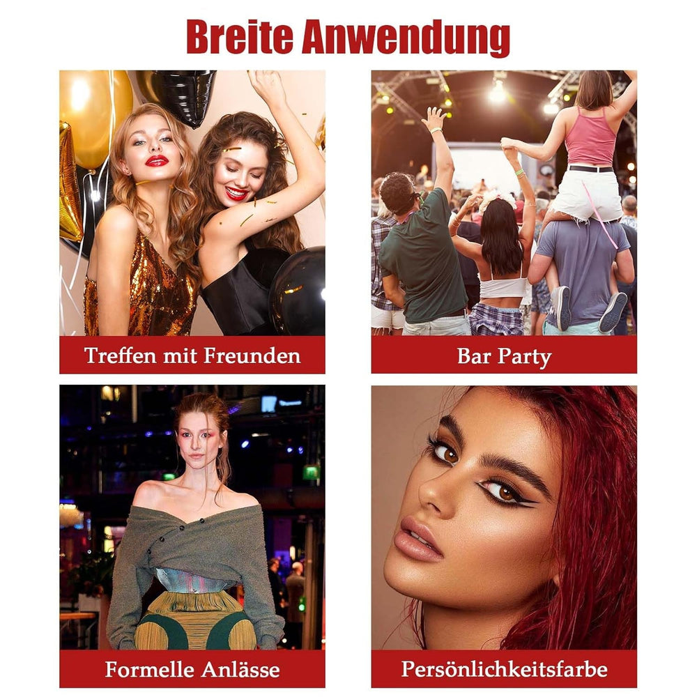 Couleur de laque pour cheveux, teinture pour cheveux en spray rouge temporaire, teinture pour cheveux rouge colorée, teinture pour cheveux lavable, spray de couleur pour cheveux rouge vif, teinture pour cheveux instantanée, teinture pour cheveux de carnaval, Halloween, cosplay, teinture pour cheveux de fête Naty Shop