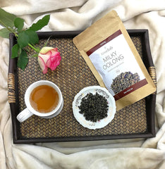 MILKY OOLONG 100G, thé Oolong premium au caractère de thé vert, thé vert en vrac semi-fermenté, feuilles de thé vert Teaclub