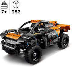 LEGO Technic NEOM Mclaren Extreme E Ensemble de voiture de course, jouet à moteur pour enfants, voiture éolienne à construire, cadeau technique pour garçons et filles de 7 ans 42166 Ensembles de construction Besuche den LEGO-Store