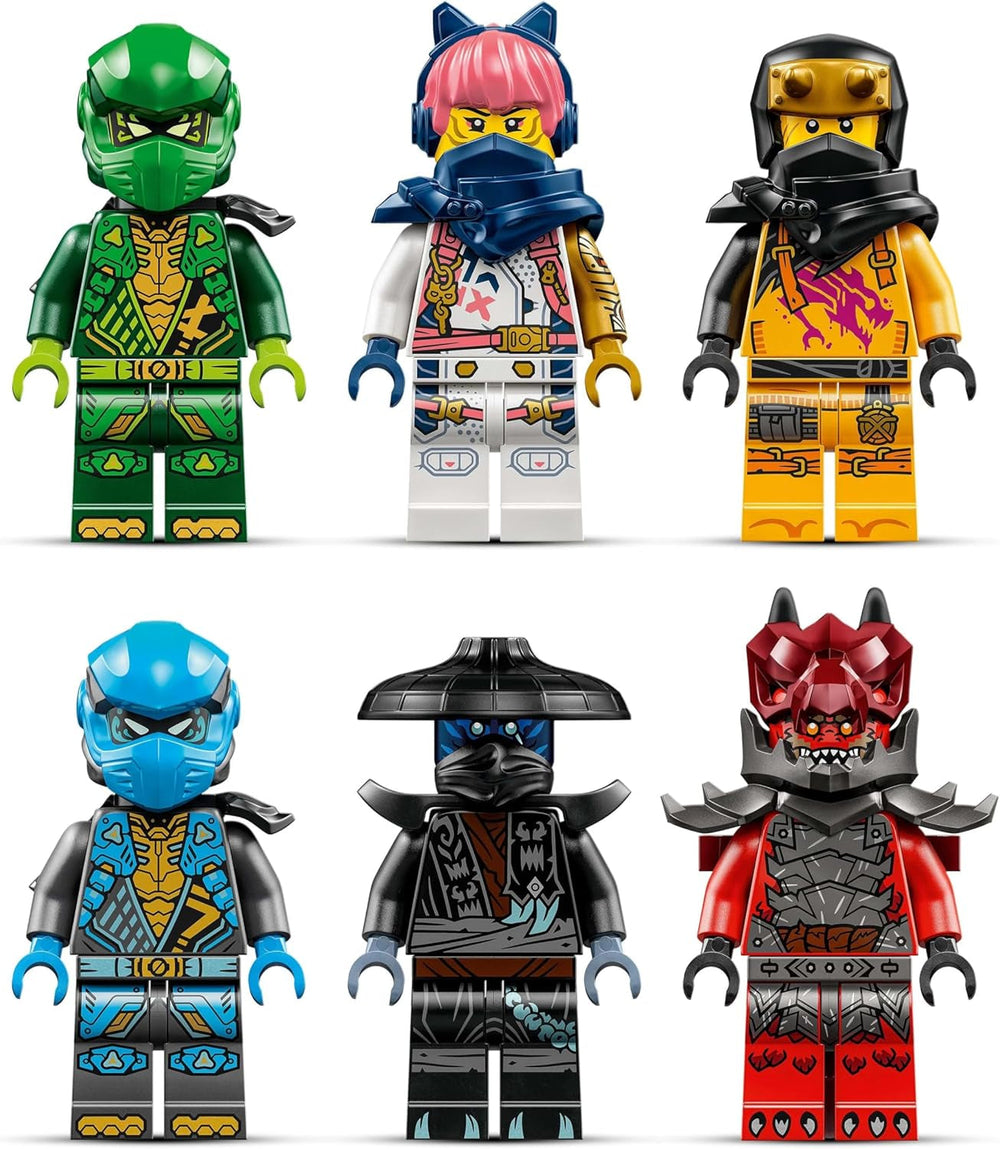 LEGO NINJAGO Chaos Dragon Thundertooth - Jouet avec 6 figurines Ninja - Jeu de construction de rôle pour garçons et filles à partir de 8 ans - Cadeaux pour les fans de la série télévisée Rise of the Dragons 71832 Jeux de construction Beuche den LEGO-Store
